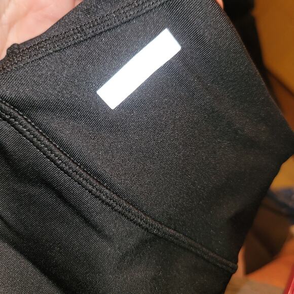 Z by Zella High Waist Stretch Shorts Workout XL (14/16) Juniors Black Bike GYM - Picture 4 of 4